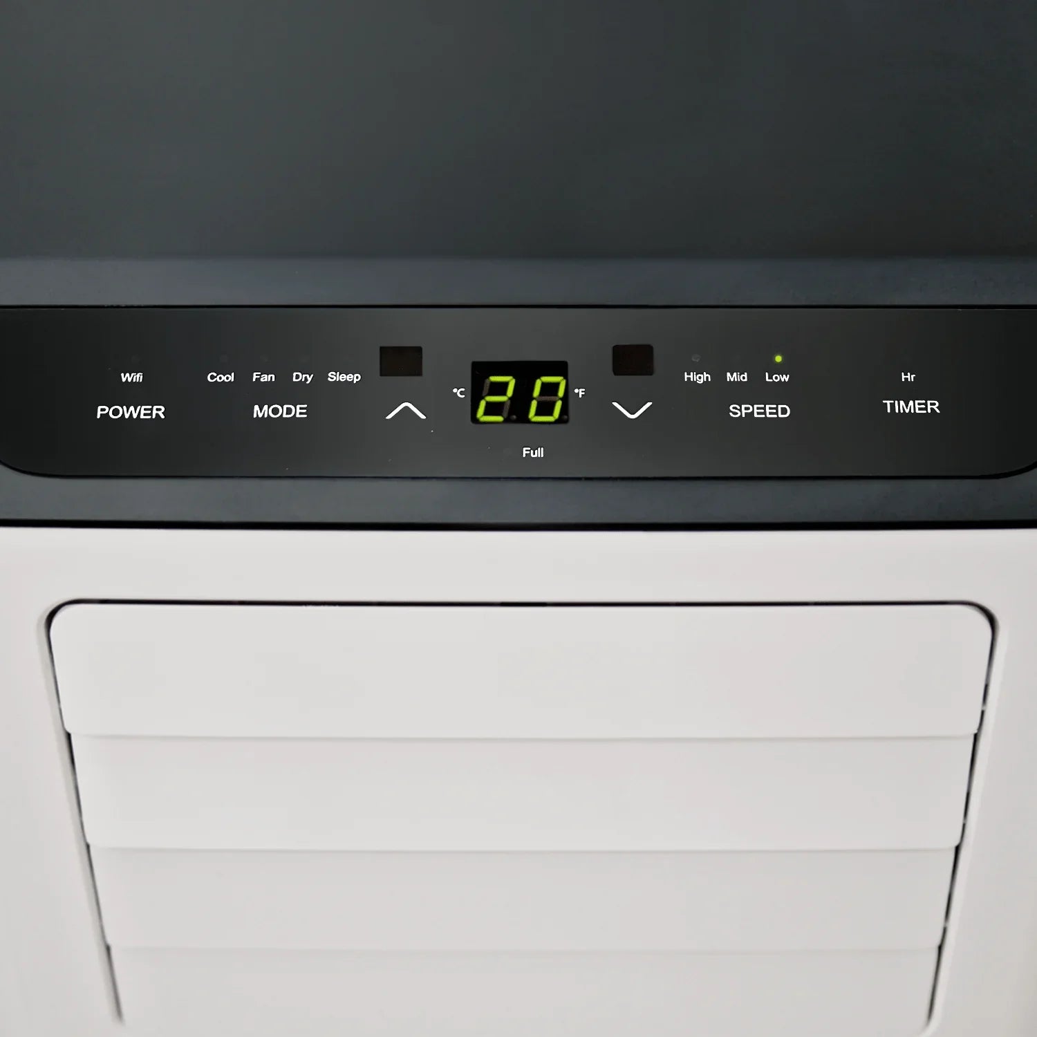 14,000 BTU 3-in-1 Portable Air Conditioner with Dehumidification Function - Smart Wifi App