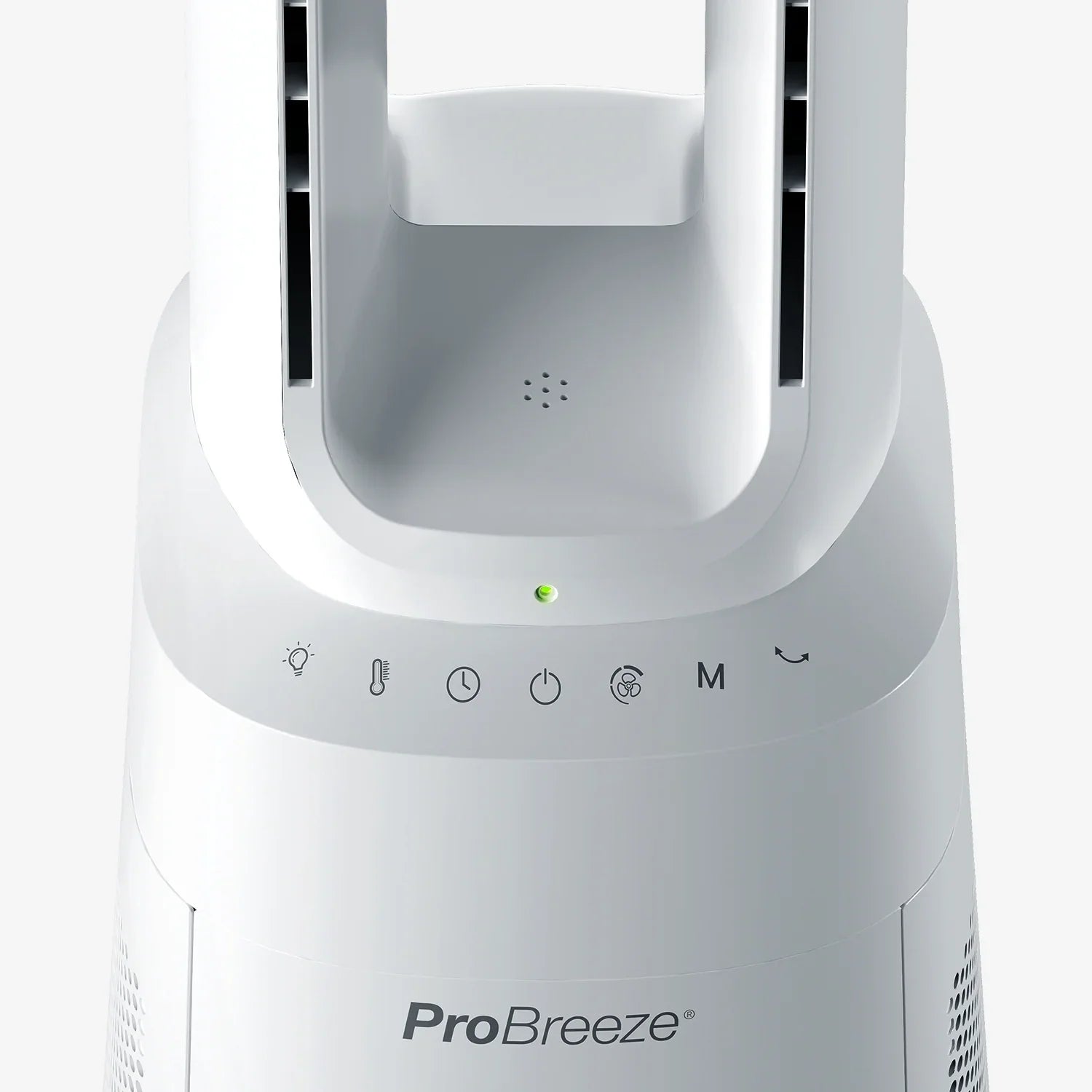 OmniAir 41" Premium Bladeless Tower Fan and Air Purifier with Smart App Control - White